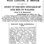 An article in 'The Hindu' newspaper about Sepoy Nain Singh.