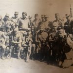 2nd Lt N Sisodia with his troops