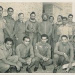 Sqn Ldr Jiwa Singh(Standing fifth from left) with the Russian pilots(While undergoing training in Russia)