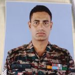 Naik Arvind Prasad Singh's son Hav Kunal Singh