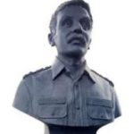 Bust in his honour at Ernakulam in Kerala