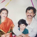 Col Kanwar Jaideep Singh Salaria with his family