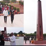 Parents of Capt Sanjeev S Pathak at National War Memorial, New Delhi