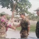 Col Kanwar Jaideep Singh Salaria with his comrades