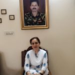 Col Kanwar Jaideep Singh Salaria's wife Smt Anuradha Rajput