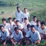 Maj Dinesh Raghu Raman during his NDA days