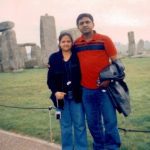 Mar Dinesh Raghu Raman with his wife