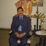 Brig R D Mehta with his wife