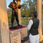 Tributes being paid to Capt Pawan Kumar's memorial