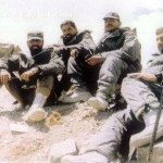 Captain Vikram Batra with his troops
