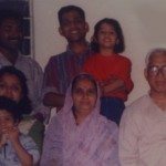 Capt Amit Bhardwaj with his family members