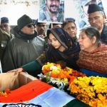 Family paying tributes to Maj Vibhuti Shankar