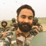 Nk Deepak Singh at a field location