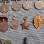 Medals awarded to Sepoy Amir Miyan