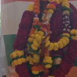 Bust in his honour at his village