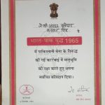 Subedar Kartar Singh's citation