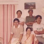 Maj Abhijit Kumar Das with his family