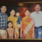 Hav Praveen Kumar with his family