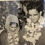 Sqn Ldr J D Kumar and his wife Mrs Satish Kumar
