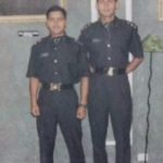 Col Viplav Tripathi with his brother