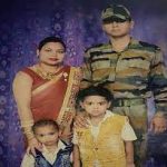 Sep Saurabh Rana with his wife Smt Sandhya and two sons Rupesh & Harsh