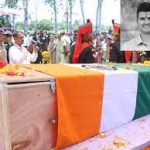 Tributes being paid to Naik Jadhav Prashant
