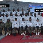 Sepoy Mustaq Ahmed with his comrades