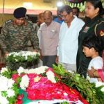 Lt Col VVB Reddy's family members paying their last respects