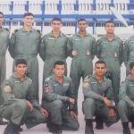 Flt Lt Rishi Raj Singh with his fellow pilots