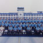 Flt Lt Rishi Raj Singh with his comrades