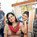 Colonel Jojan Thomas's wife and children