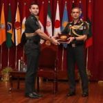 Lt Col Bhanu Pratap Singh at an award function