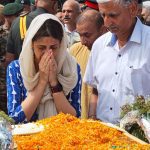 Tributes being paid to Lt Col Bhanu Pratap Singh
