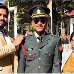 Lt Shashank Tiwari at Passing Out Parade