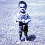 Captain Umang Bhardwaj as a young child