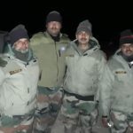 Hav K Palani with his comrades