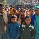 Hav Gajender Singh's family members paying tribute to him