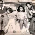 Commodore Rao with his wife Smt Radha Rao and two daughters, Tara Rao, Savita Rao and son Vinay