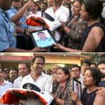 Flt Lt Purvesh Duragkar's family