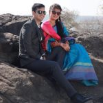 Lt Cdr D S Chauhan with his wife