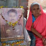 Major Kamlesh Prasad Pathak's mother Smt Meera Pathak
