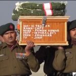 Last journey of Martyr Captain Pawan Kumar