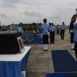 IAF Officials' last Salute to Flight Lieutenant S Achudev
