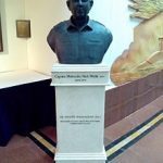 Bust of Capt Mulla in his honour