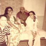 Capt R Subramanian with his family members