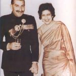 Field Marshal Sam Manekshaw and his wife Mrs Silloo