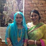 Lt Kiran Shekhawat with her sister-in-law