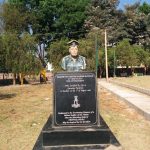 Major Sylvester Rajesh Ratnam's bust erected in his honour