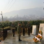 Army pays tributes at the statue of Nb Sub Chuni lal