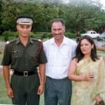 A young lt Udai on passing out day with his parents at IMA
